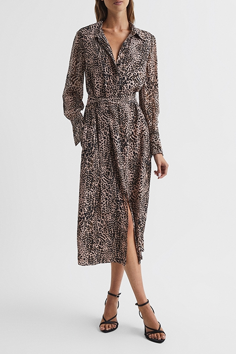 TABITHA DRESS SHIRT BROWN 3