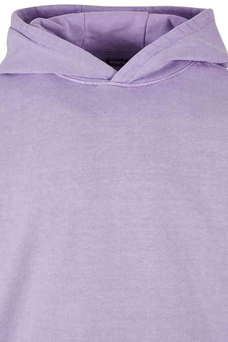 HEAVY TERRY GARMENT DYE HOODY LILAC 8