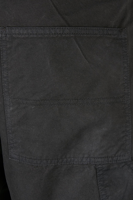 DOUBLE KNEE CARPENTER SHORTS BLACK 6