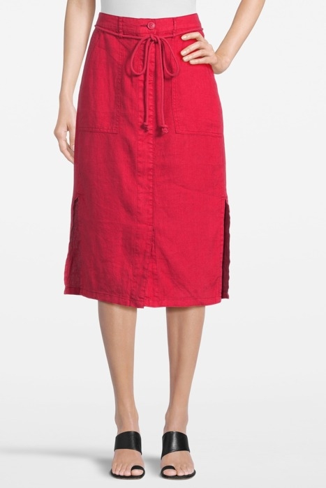 SKIRT WOVEN CASUAL MEDIUM RUBY BLUSH 1