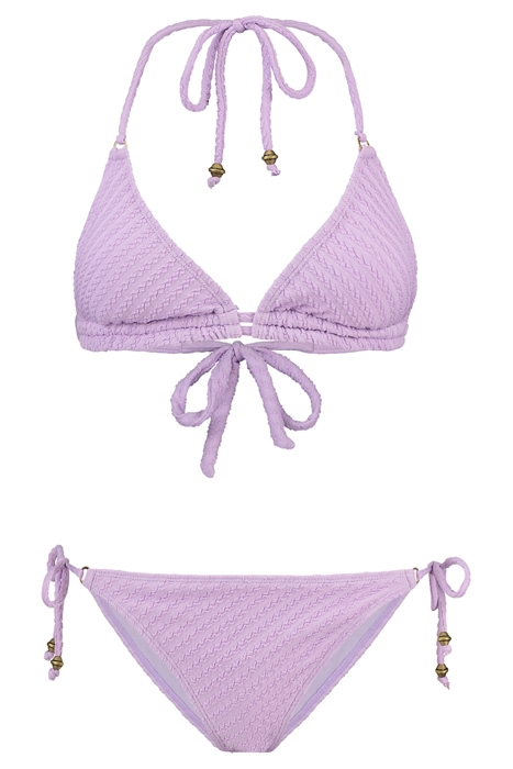 LADIES LIZ BIKINI SET IBIZA WAVES STRUCTURE LAVENDER PURPLE 1