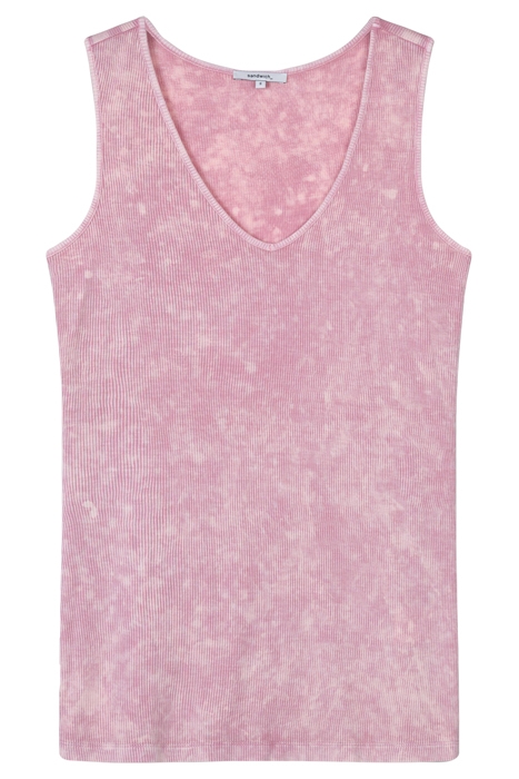 RIB SINGLET MISTY ROSE 1