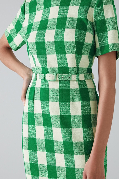 MAREN MIDI DRESS GREEN 3