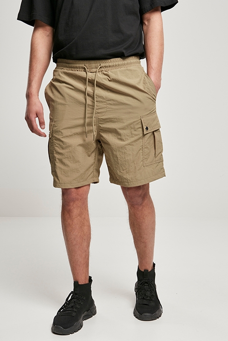NYLON CARGO SHORTS KHAKI 2