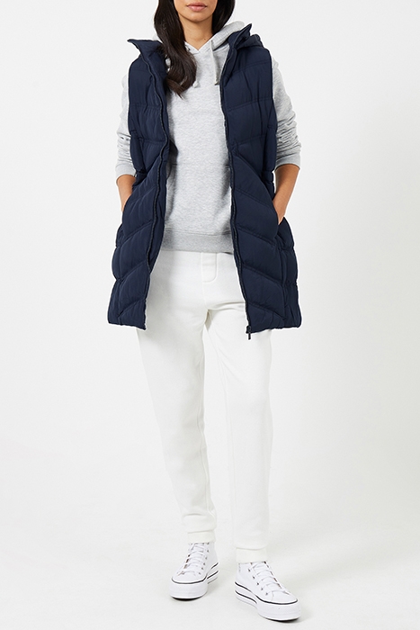 GILET ROW HOOD MID DARK NAVY 4