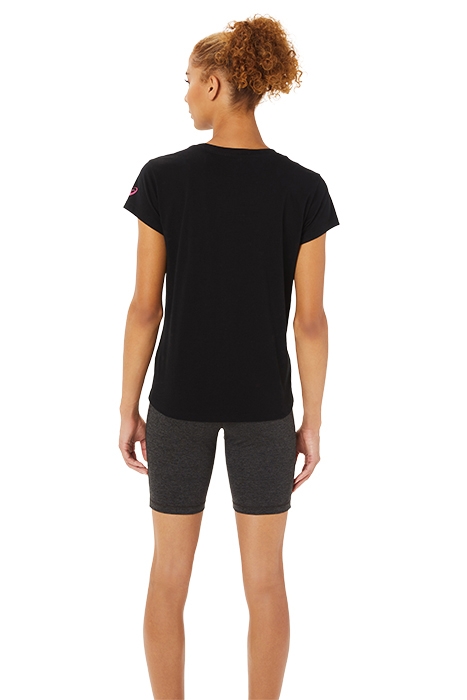 SAKURA FLOWER TEE PERFORMANCE BLACK 2