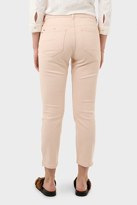 SKINNY HIGH WAIST BROEK MAUVE CHALK 2