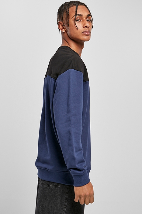 UPPER BLOCK CREWNECK DARKBLUE/BLACK 5