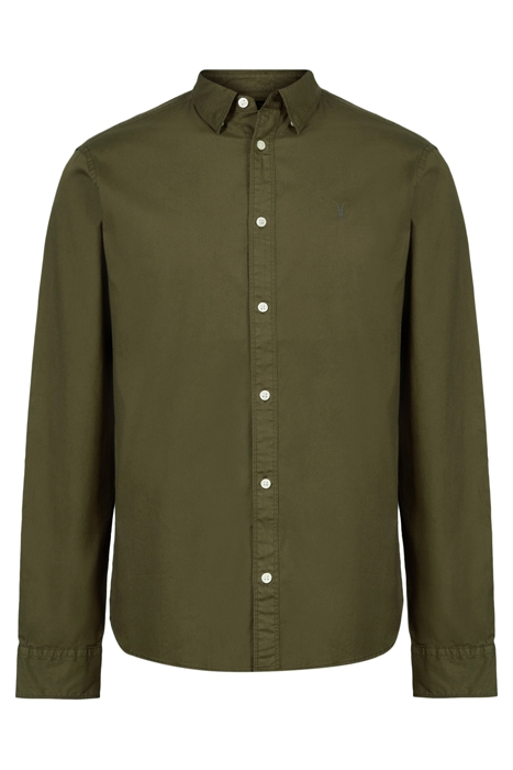 HAWTHORNE LS SHIRT OLIVE BRANCH GREEN 6
