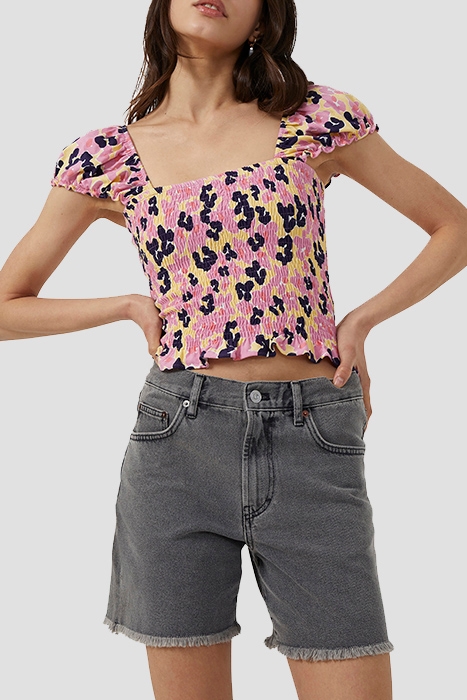 PIPER ORGNIC DNM BOYFRND SHRTS WASHED BLACK 2