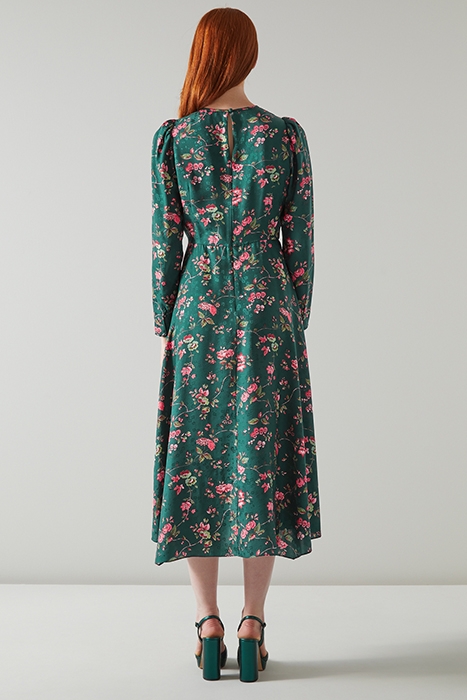 ANGELICA MIDI DRESS GREEN 2