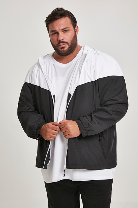 2-TONE TECH WINDRUNNER WHT/BLK 2