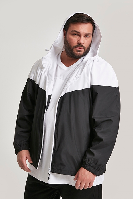 2-TONE TECH WINDRUNNER WHT/BLK 7