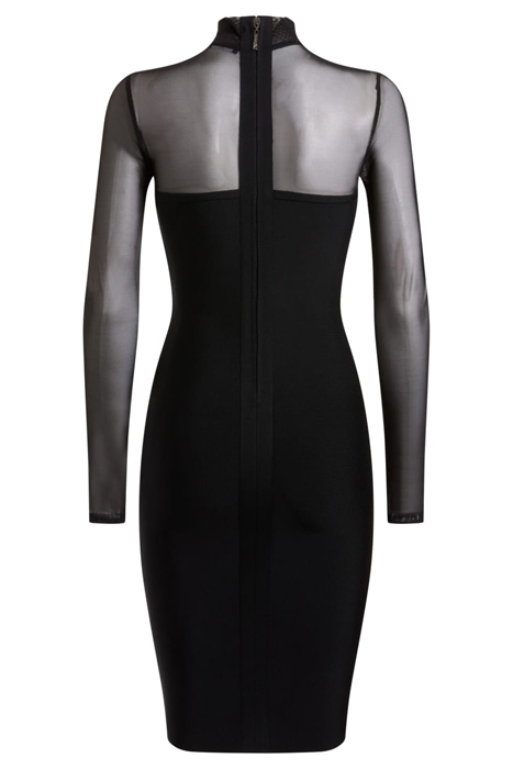 DAVINA BANDAGE DRESS JET BLACK 6