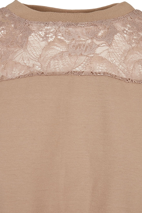 LADIES LACE TEE DRESS SOFTTAUPE 8