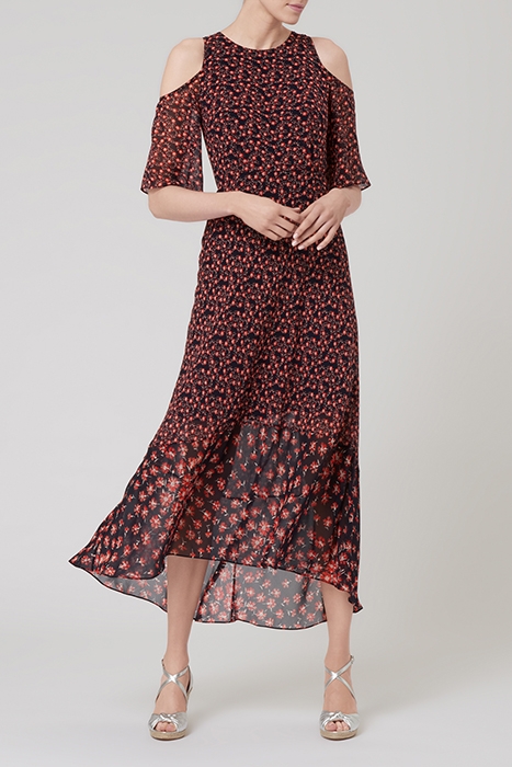 SHAUNA MIDI DRESS SLOANE BLUE 1