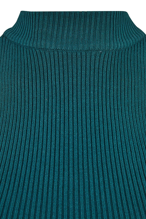 LADIES SHORT RIB KNIT TURTLENECK TOP JASPER 8