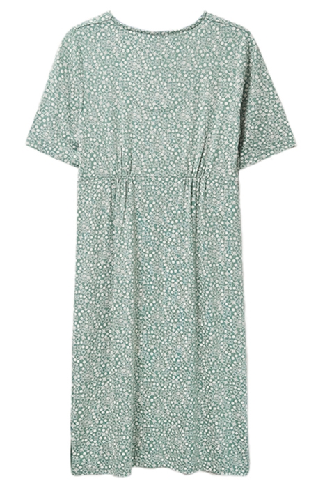 KARA ECO VERO JERSEY DRESS GREEN PRINT 6
