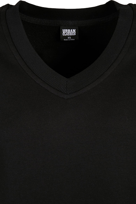 LADIES OVERSIZED SWEAT SLIPOVER BLACK 8