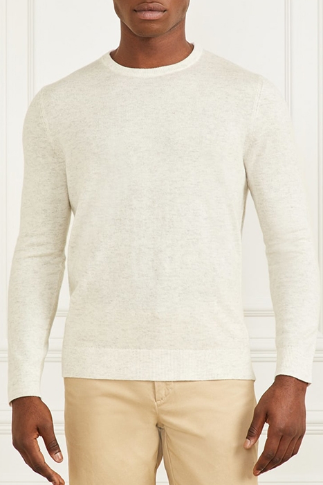 MARCIANO BY GUESS CASHMERE BLEND CN SW WHITE HEATHER 1