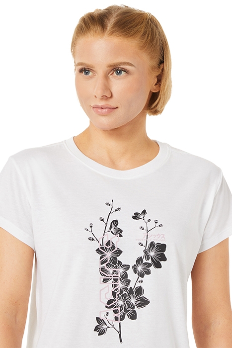 SAKURA FLOWER TEE BRILLIANT WHITE 5