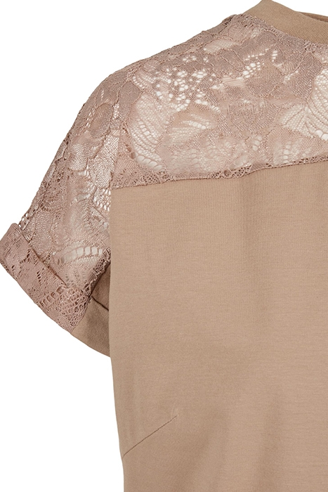 LADIES LACE TEE DRESS SOFTTAUPE 7