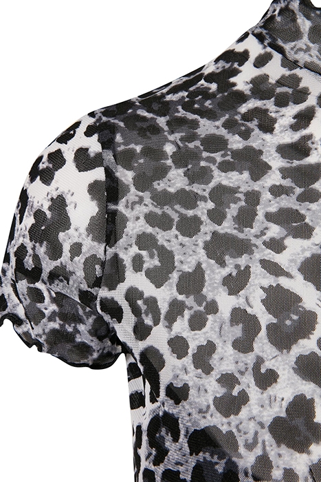 LADIES MESH DOUBLE LAYER DRESS SNOWLEO 6