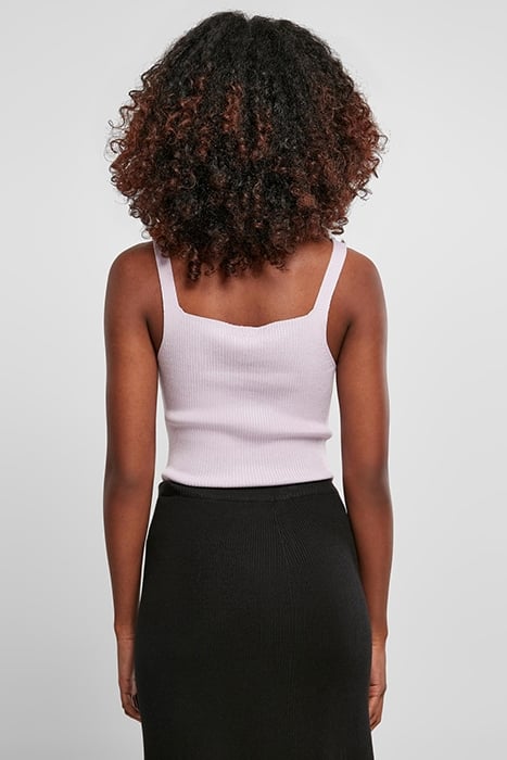 LADIES CROPPED KNIT TOP LILAC 3