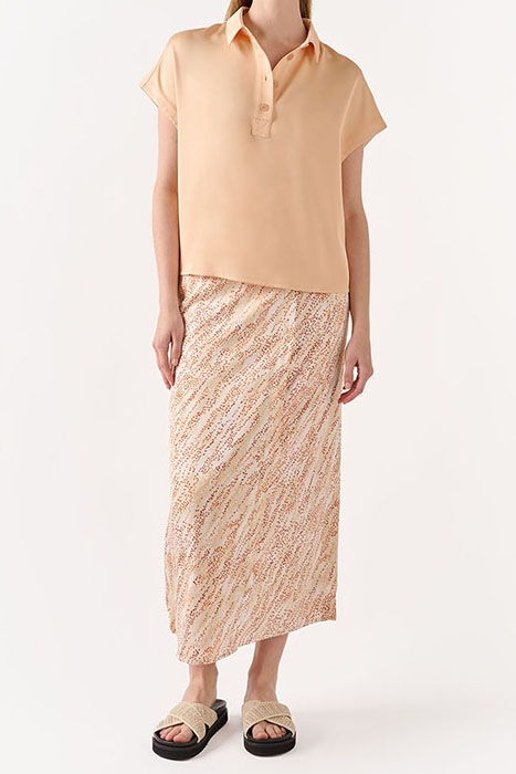 JUML SKIRT STRUCTURED SAND 2