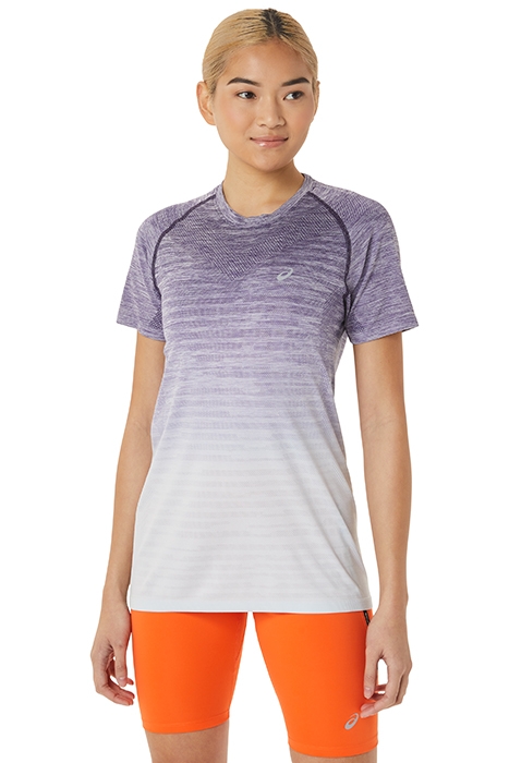 SEAMLESS SS TOP NIGHT SHADE/SOFT SKY 1