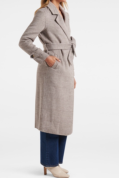 BELLA CHECK COAT CHECK 4