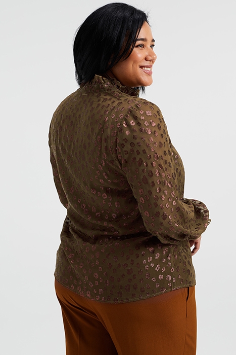BLOUSE ARMY GREEN 3