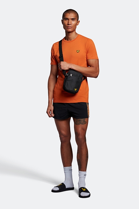 SIDE MESH SWIM SHORTS JET BLACK 3