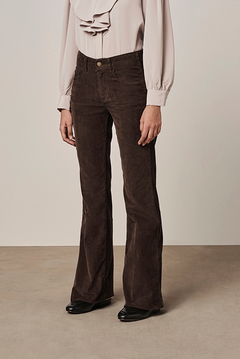 MISTRAL ROUND 6566 NEEDLECORD DARK CHOCO 1