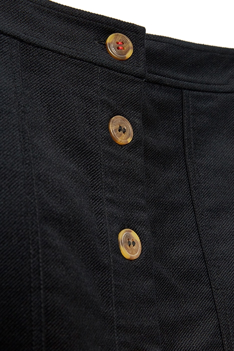 CANTERBURY TWILL SKIRT PURE BLK 5