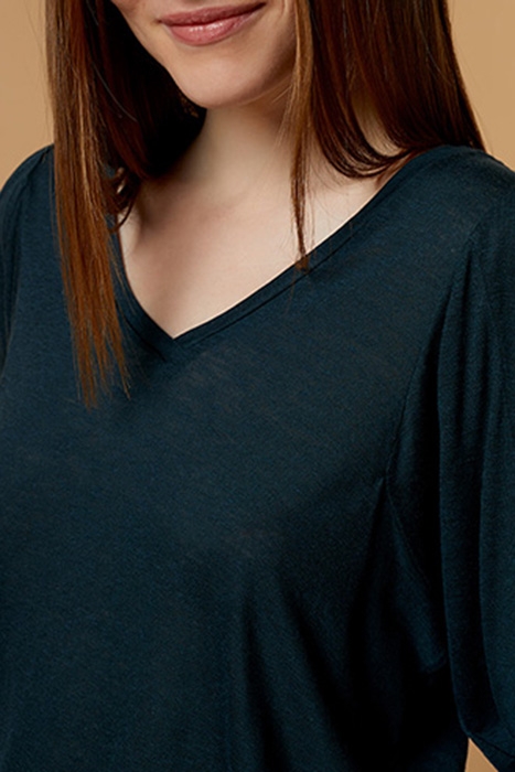 MELODY - TENCEL® AND WOOL CEDAR KNIT T-SHIRT 4