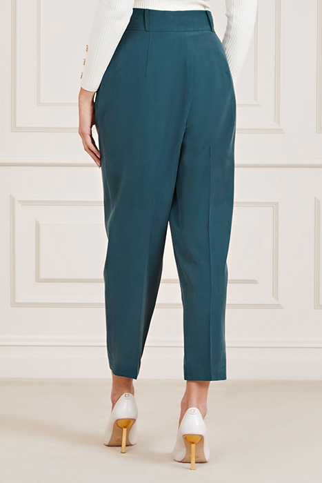 MALIKA PANT CHENILLE FORMAL GREEN 2