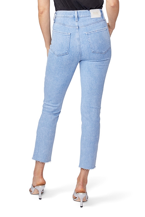 SARAH SLIM CROP RAW HEM PARK AVE 2