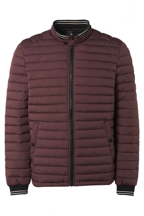 JACKET SHORT FIT PADDED PORT WINE 1