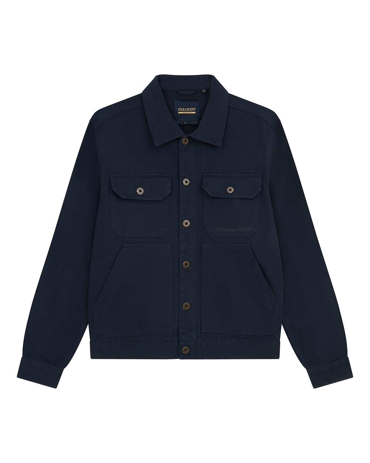 TRUCKER JACKET DARK NAVY 5