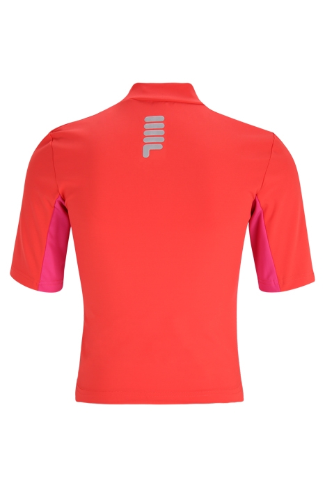 RIVA CROPPED TEE BITTERSWEET-PINK YARROW 2