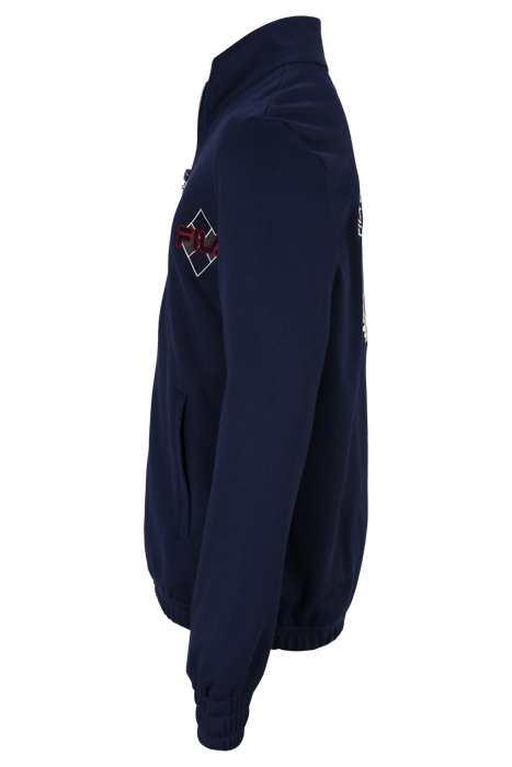 TENSFELD REGULAR PIQUE TRACK JACKET MEDIEVAL BLUE 3