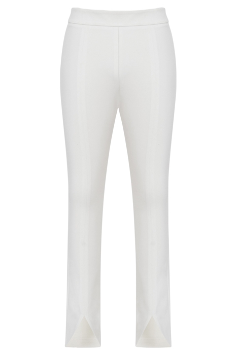 JAYNE-SPLIT WIDE-LEG & FLARED PANTS CREAM 6