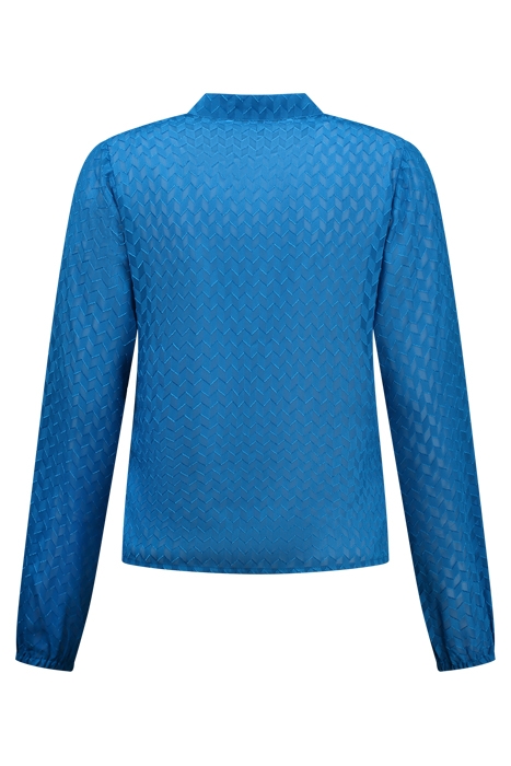 ROOS BLOUSE COBALT BLUE 2