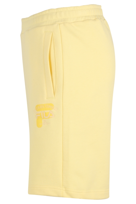 BAIERN OVERSIZED SWEAT SHORTS PALE BANANA 3