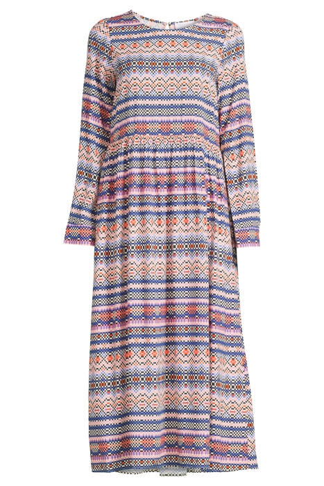 PRINTED MAXI DRESS ROSEWATER 1