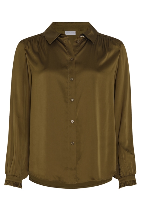 MIRA BOHO BLOUSE ODD OLIVE 1