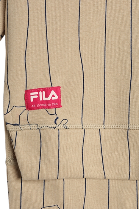 TALHEIM AOP CREW SWEAT FIELDS OF RYE POPPY AOP 3