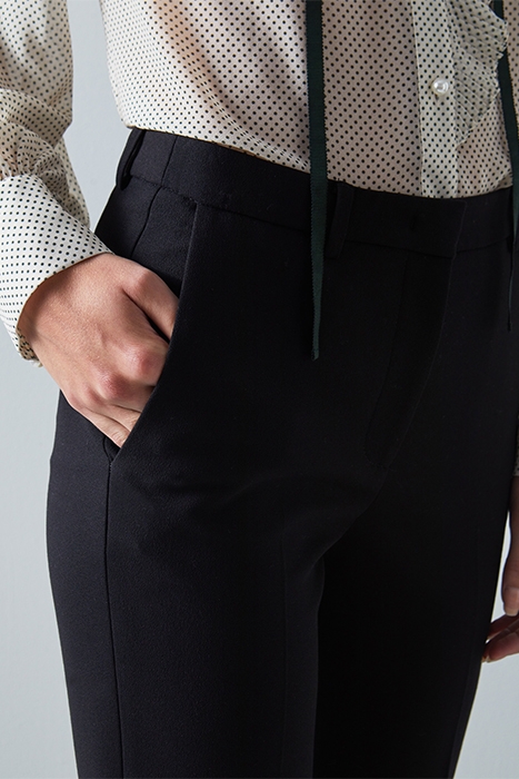 HALINA WIDE-LEG & FLARED JEANS BLACK 4