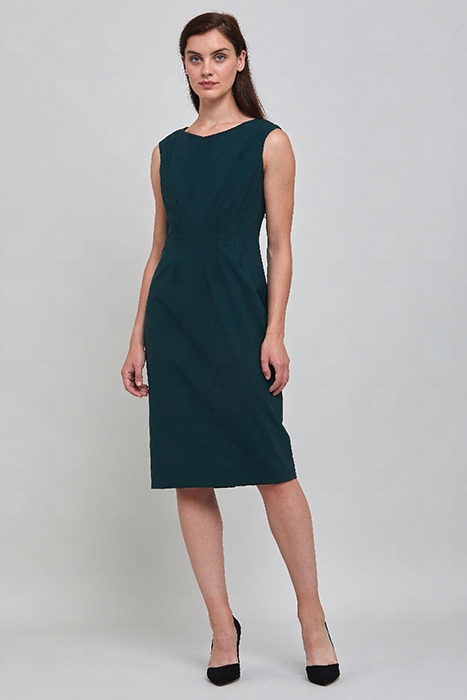 LIVIA DARK EMERALD DRESS 4